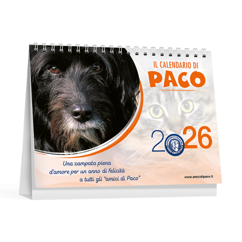 Calendario di Paco 2026 da scrivania
