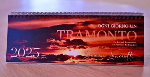Calendario "Ogni giorno un tramonto" 2025